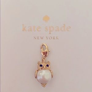 Kate Spade Pearl Owl Charm
